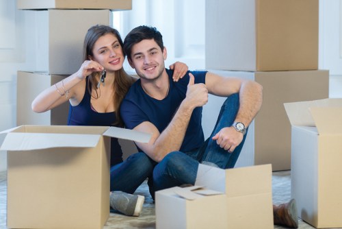 Man with van service helping with a move in Chelsea