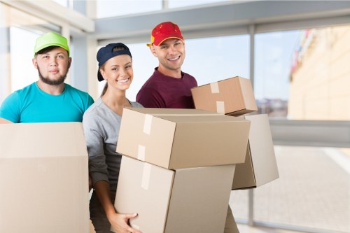 Local collection and storage service in Chelsea for boxes and furniture