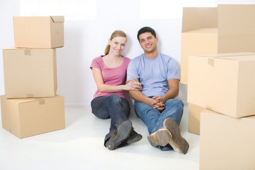Professional packing and loading support for a Chelsea removal job