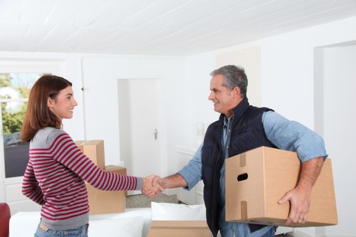 Protective handling of large furniture during a Chelsea relocation