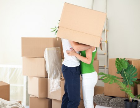 Local removals vehicle supporting office removals in Chelsea