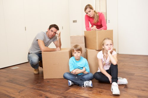 Careful handling of furniture during Chelsea flat removals