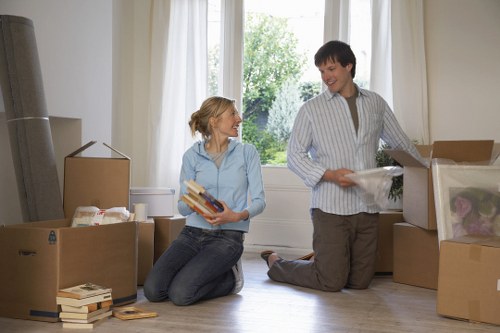 Packing and furniture protection for a Chelsea home move